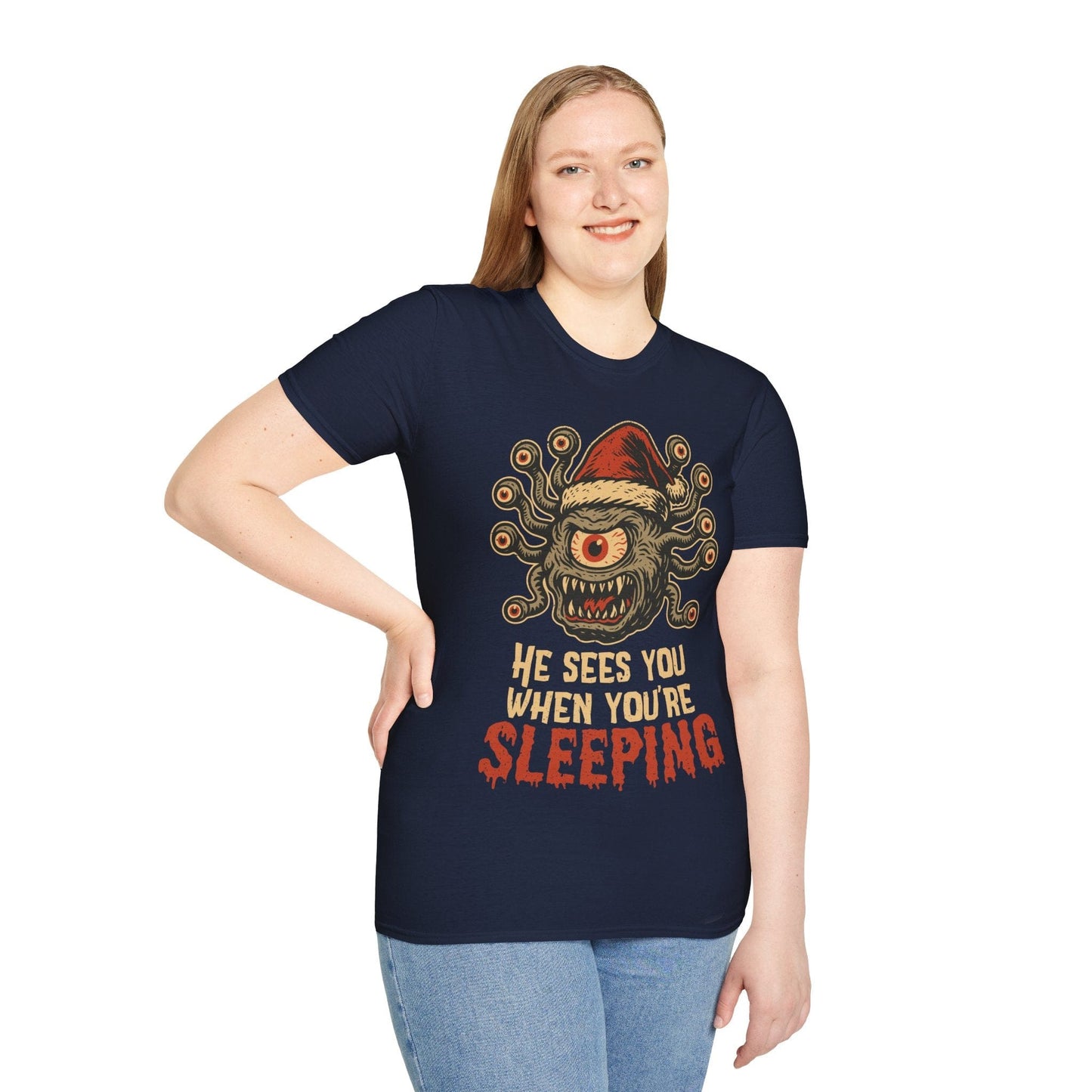 DnD Christmas Beholder T-Shirt