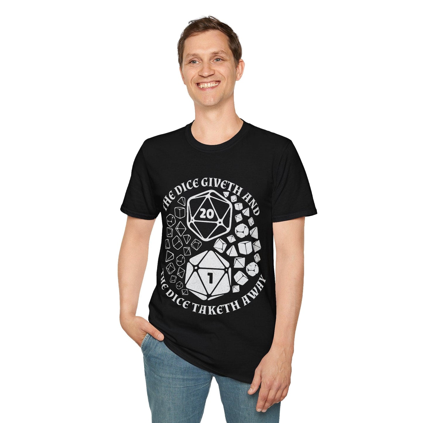 DnD Shirt - Yin Yang Dice