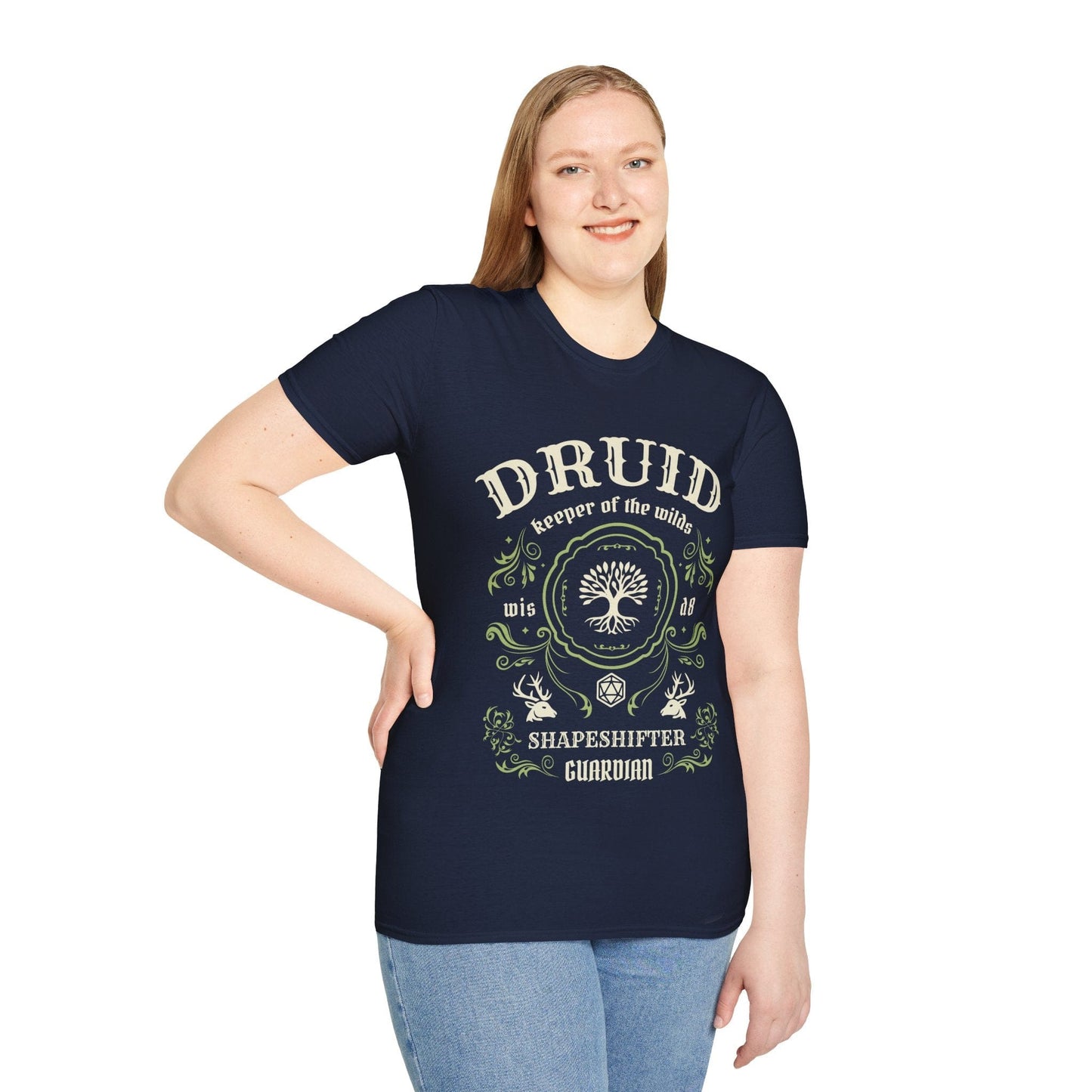Druid Class Vintage Label T-Shirt