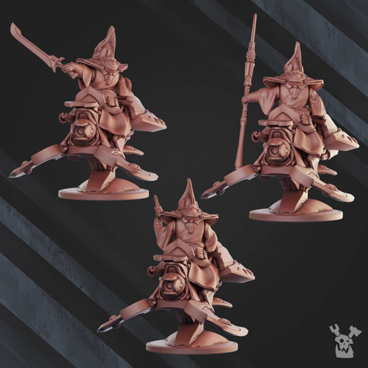 3d Printed Witcher Space Traveler Squad x3 by DakkaDakka
