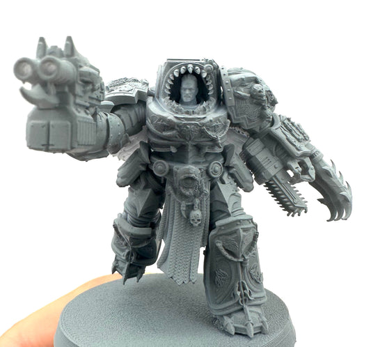 3D Printed Armored Shark by 3DArtGuy Miniatures