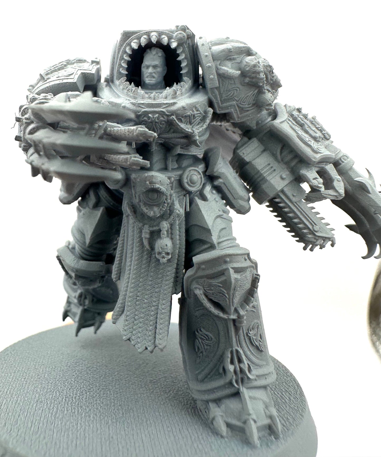 3D Printed Armored Shark by 3DArtGuy Miniatures