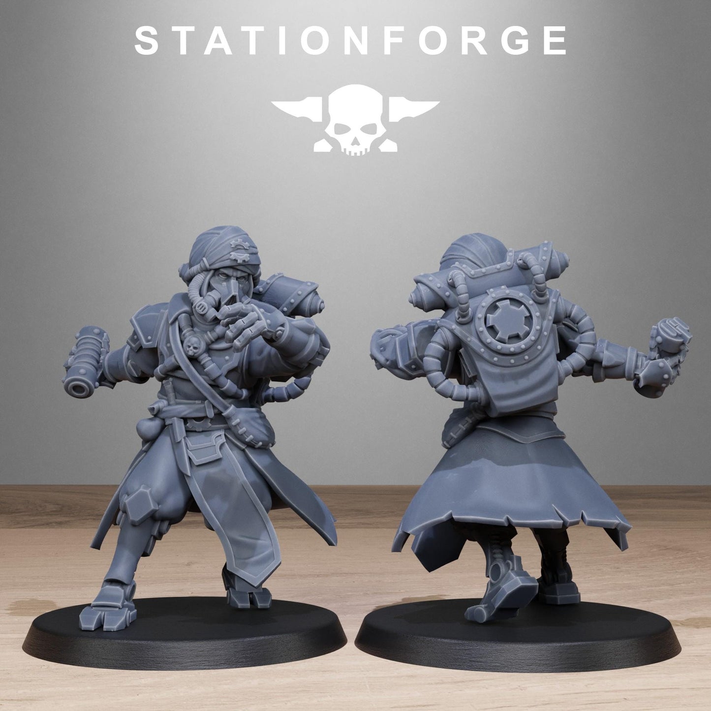 3D Printed Scavenger Scorchers by StationForge Miniatures