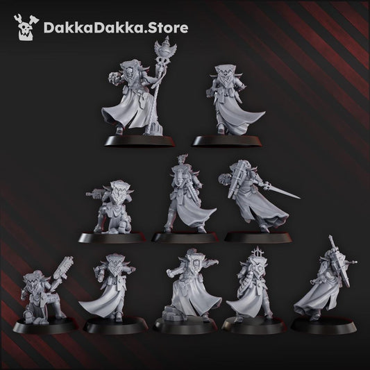 3d Printed Maidens of Vengeance x10 by DakkaDakka Miniatures