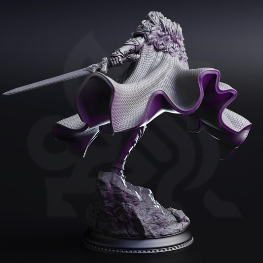 3D Printed Female Human Fighter by DM Stash
