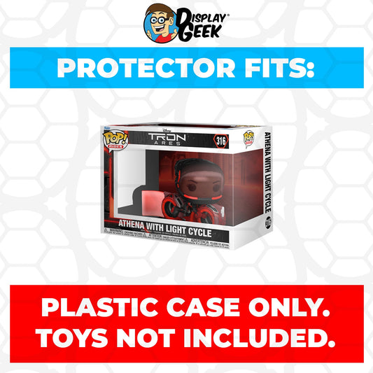 Pop Protector for Athena with Light Cycle #316 Funko Pop Rides