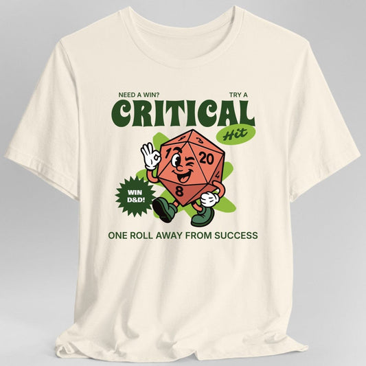 Vintage D20 Critical Hit T-Shirt