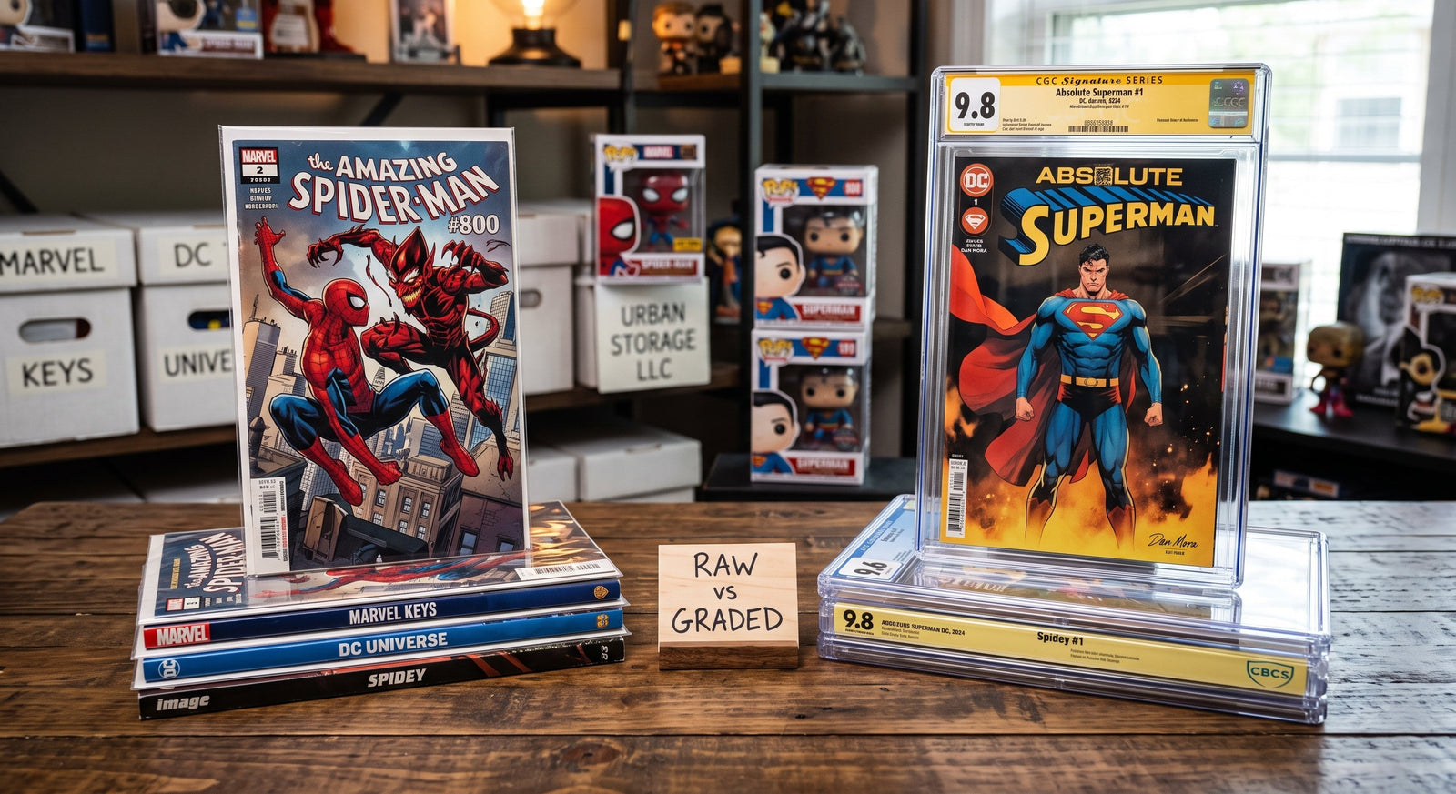 Raw vs. Graded Comics: What Every Collector Needs to Know