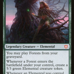 Titania, Nature's Force (BRC-025) - The Brothers' War Commander