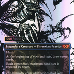 Jin-Gitaxias, Core Augur (MUL-141) - Multiverse Legends: (Showcase) (Borderless) Foil
