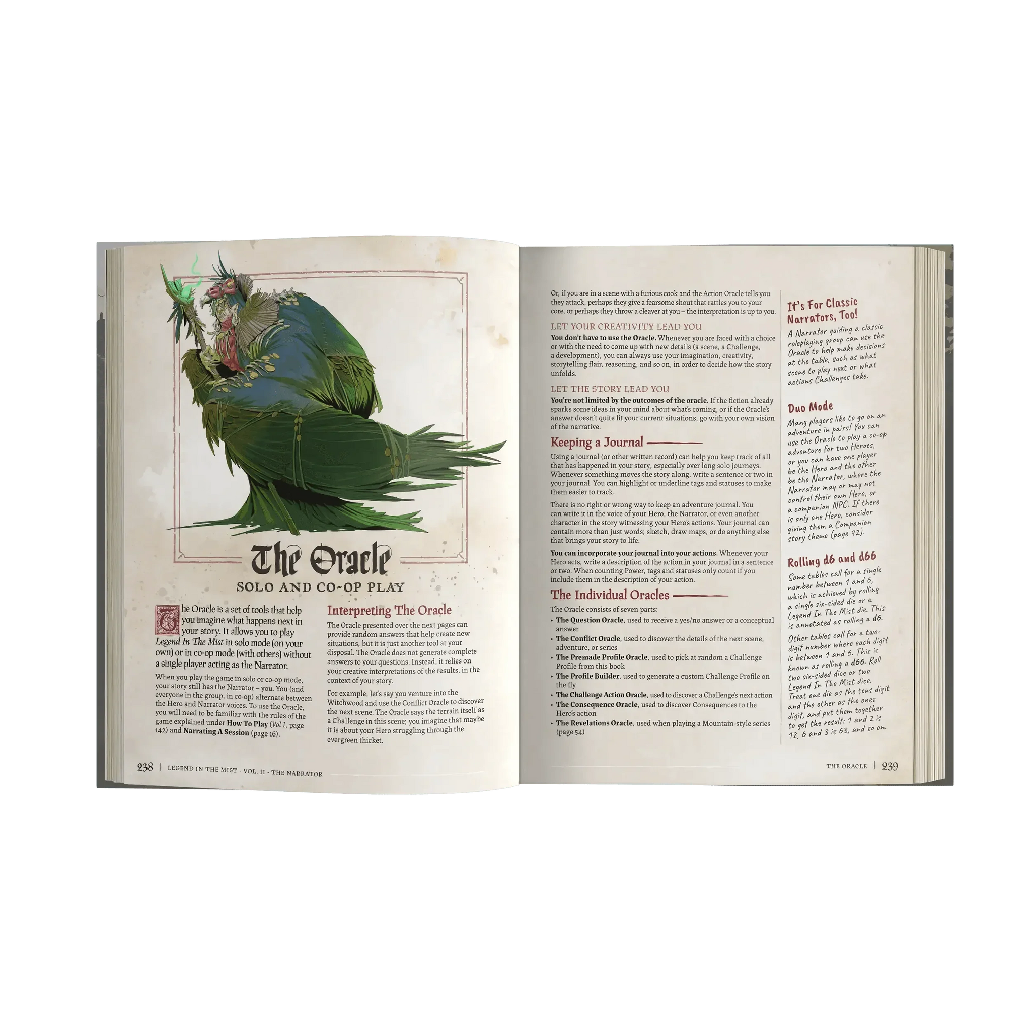 Legend in the Mist - Corebook