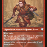 Alena, Kessig Trapper (CMR-570) - Commander Legends Etched Foil