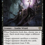 Vindictive Lich (CMM-196) - Commander Masters