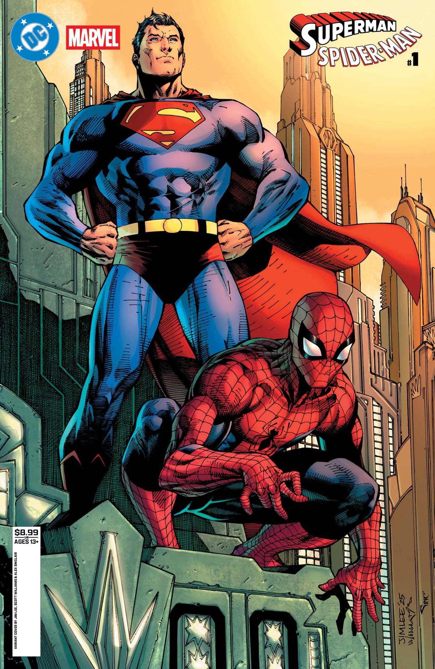 DC MARVEL SUPERMAN SPIDER-MAN #1 (ONE SHOT)