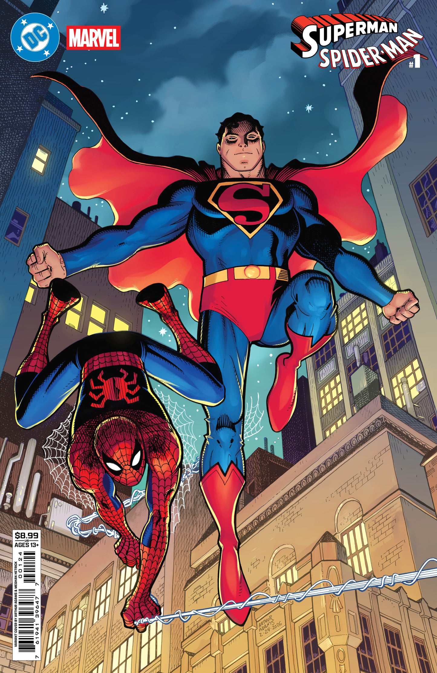 DC MARVEL SUPERMAN SPIDER-MAN #1 (ONE SHOT)