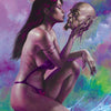 VAMPIRELLA #12 CVR O INC 1:10 LUCIO PARRILLO ULTRAVIOLET VIRGIN VAR