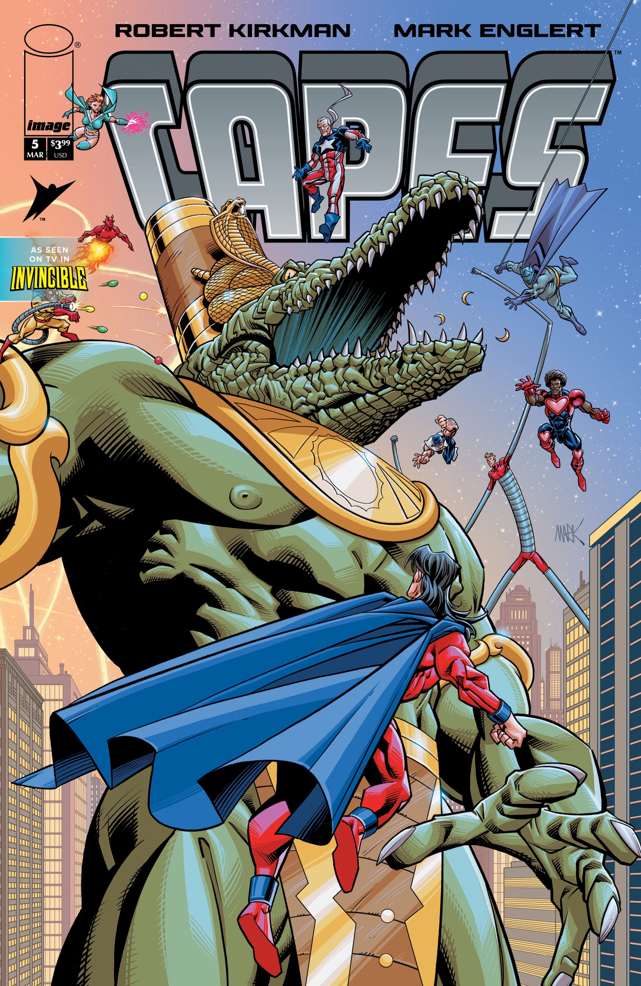 INVINCIBLE UNIVERSE CAPES #5