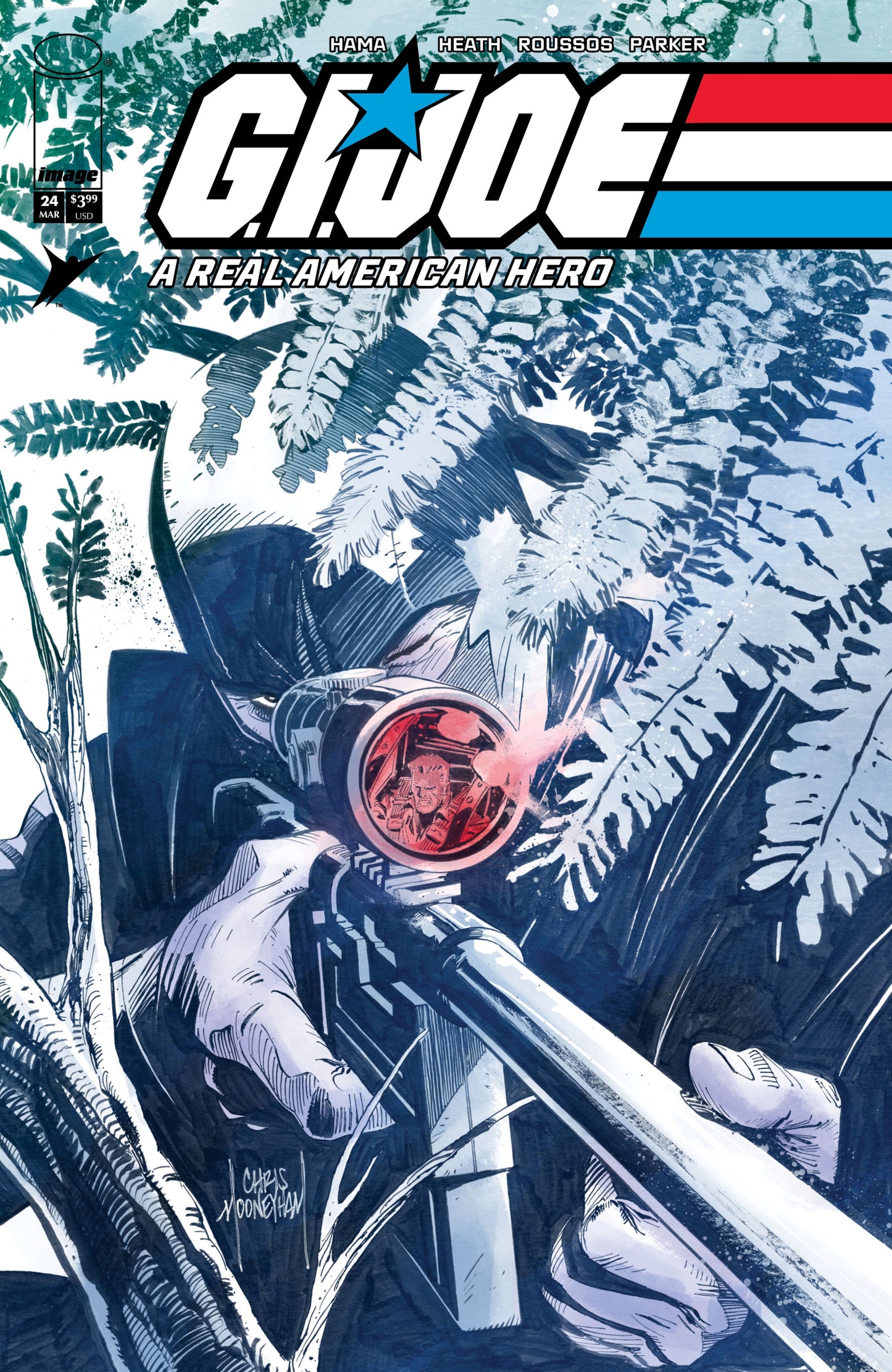 GI JOE A REAL AMERICAN HERO #24 HAMA FILES EDITION #24