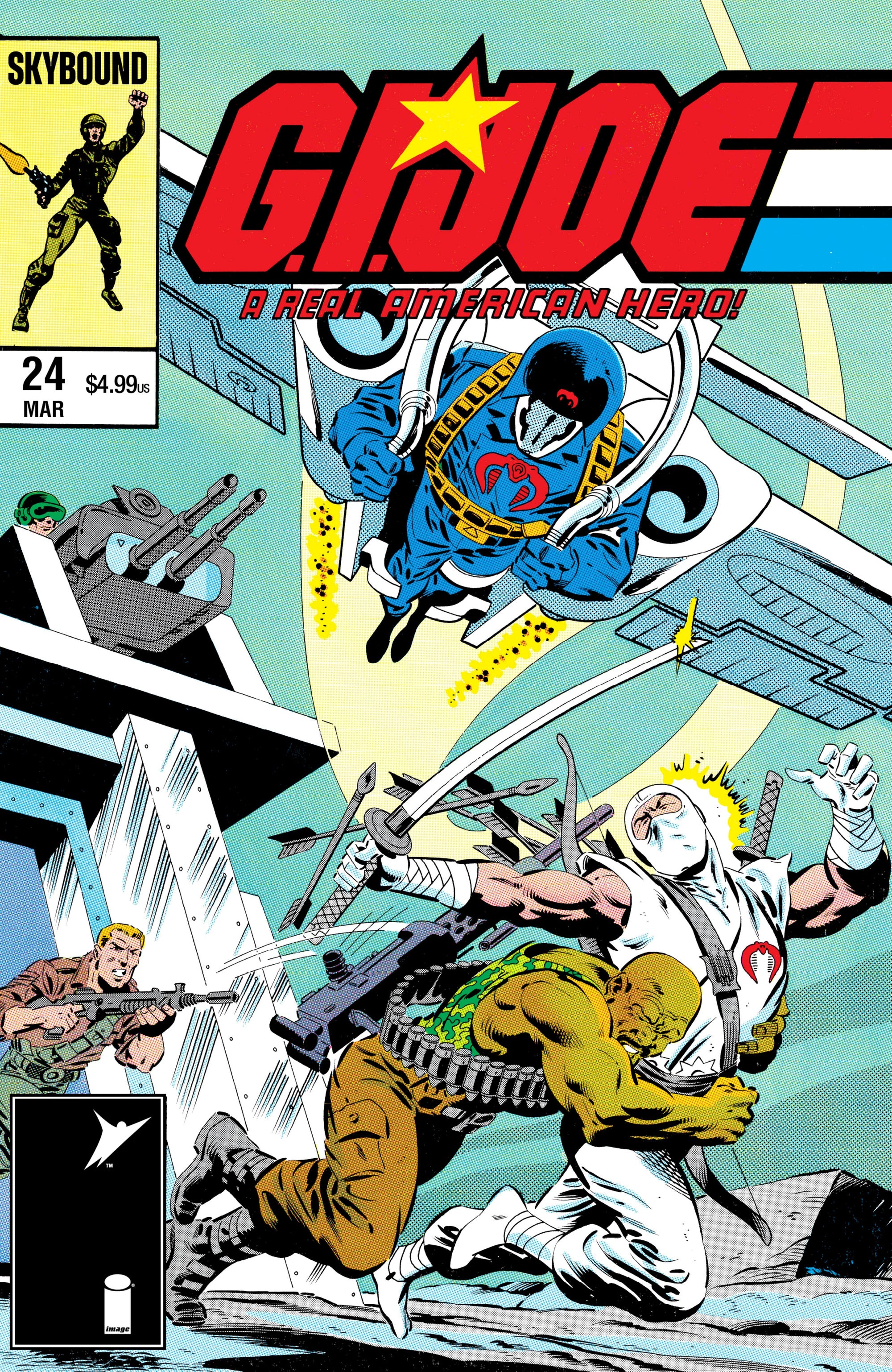 GI JOE A REAL AMERICAN HERO #24 HAMA FILES EDITION #24