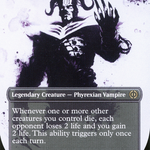 Vraan, Executioner Thane (ONE-309) - Phyrexia: All Will Be One: (Showcase) (Borderless)