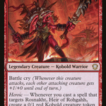 Rosnakht, Heir of Rohgahh (DMC-025) - Dominaria United Commander