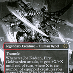 Jor Kadeen, First Goldwarden (ONE-332) - Phyrexia: All Will Be One: (Showcase) (Borderless)