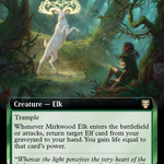Mirkwood Elk (LTC-124) - Tales of Middle-earth Commander: (Extended Art)