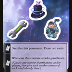 Carnival Elephant Meteor (UNF-007) - Unfinity Sticker Sheets