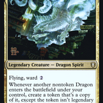 Miirym, Sentinel Wyrm (PRE-284S) - Battle for Baldur's Gate Promos Foil