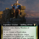Pippin, Warden of Isengard (LTC-146) - Tales of Middle-earth Commander: (Extended Art)