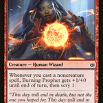 Burning Prophet (WAR-117) - War of the Spark