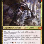 Kroxa, Titan of Death's Hunger (PPTHB-221P) - Theros Beyond Death Promos