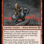Godo, Bandit Warlord (CMM-227) - Commander Masters