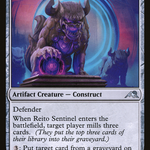 Reito Sentinel (NEO-256) - Kamigawa: Neon Dynasty