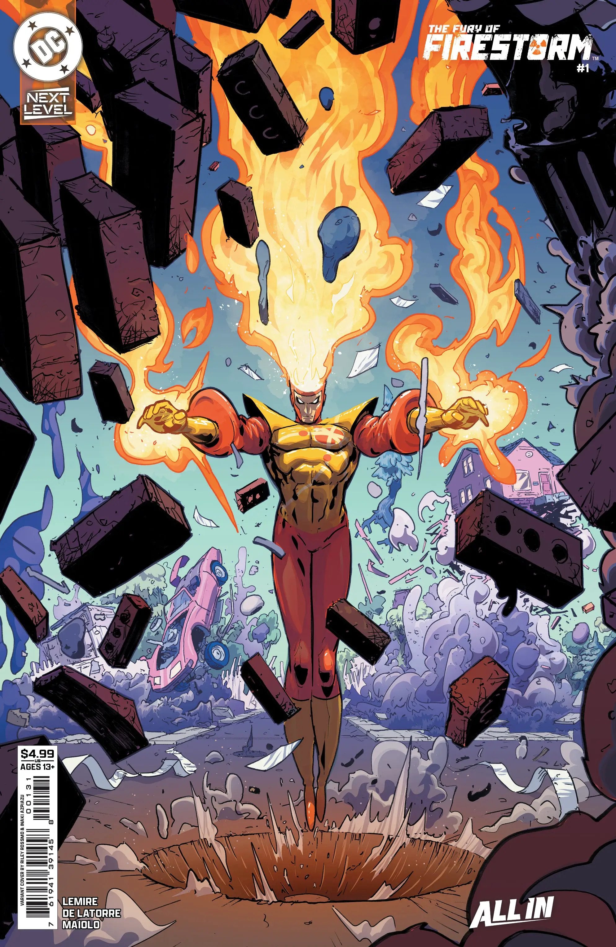 FURY OF FIRESTORM #1 (OF 6) by Lunar Distribution