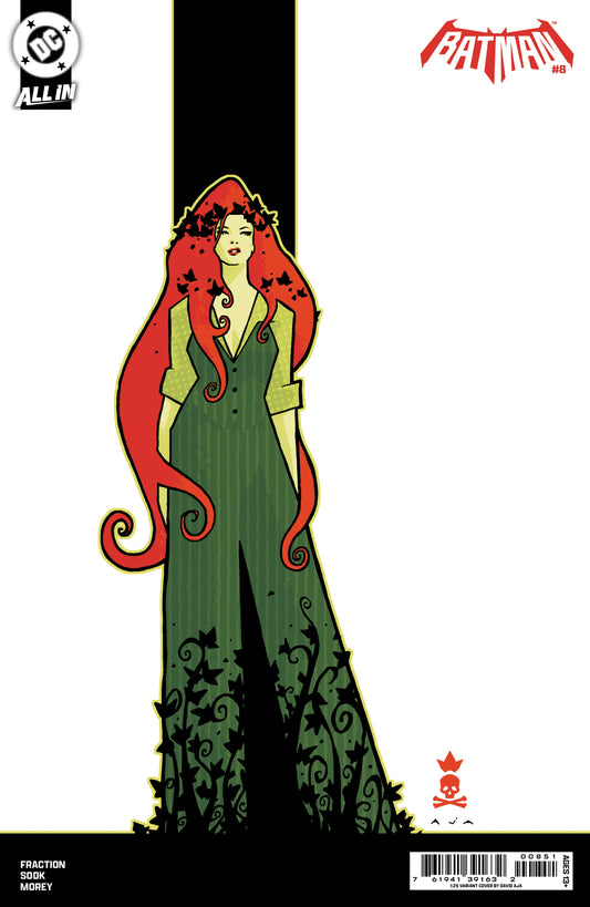 BATMAN #8 CVR H INC 1:25 DAVID AJA CARD STOCK VAR