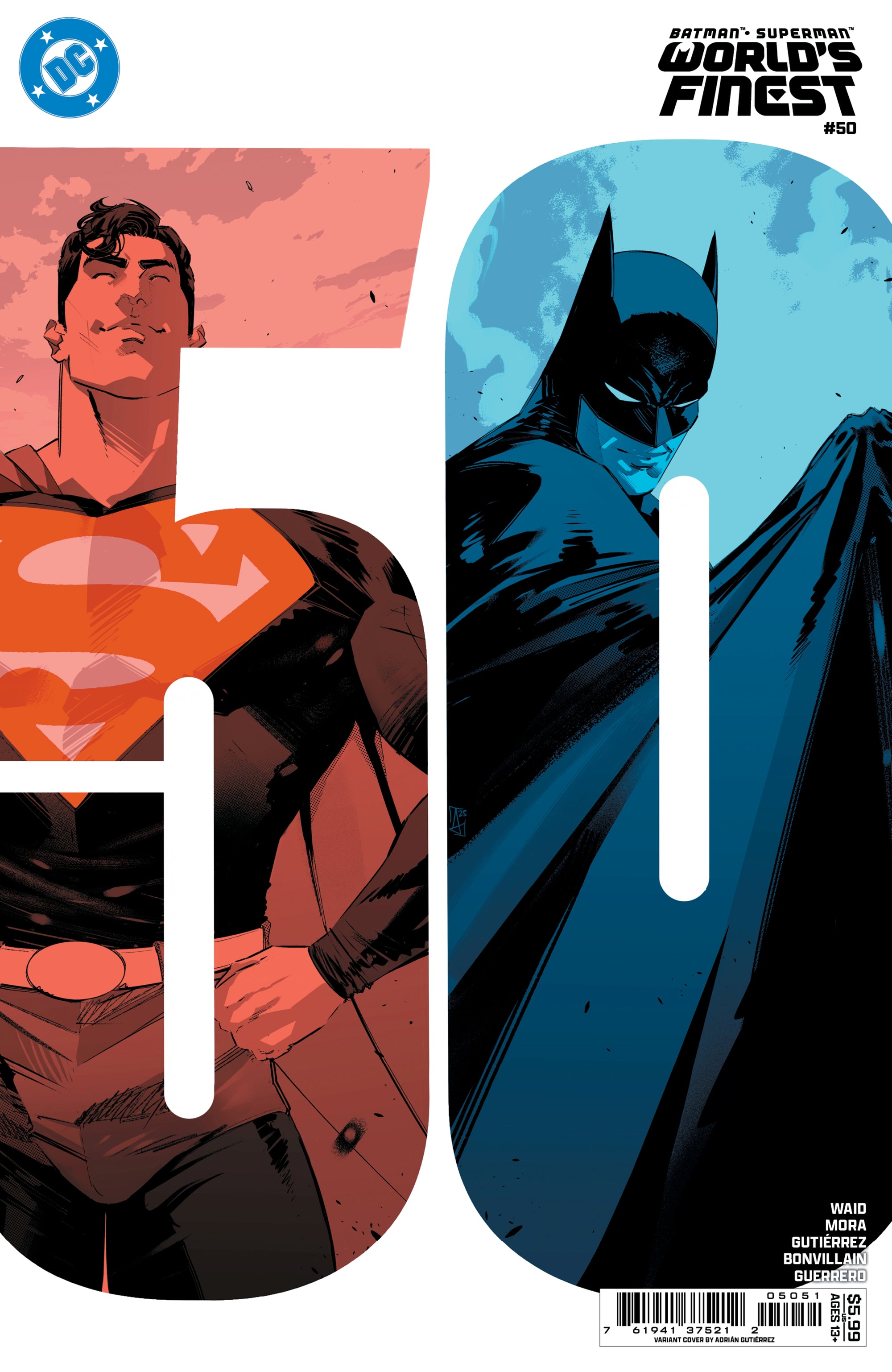 BATMAN SUPERMAN WORLDS FINEST #50