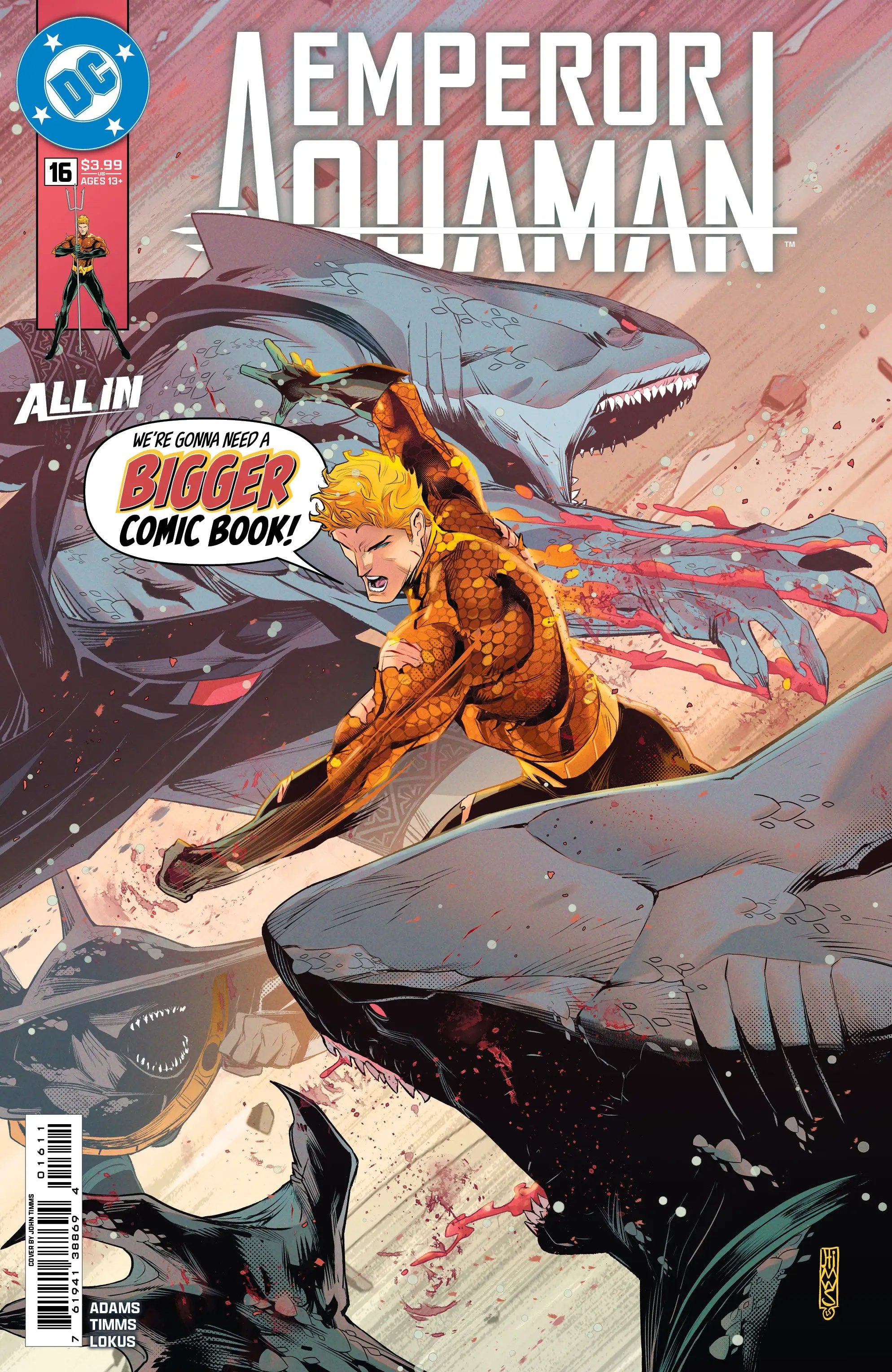EMPEROR AQUAMAN #16 by Lunar Distribution