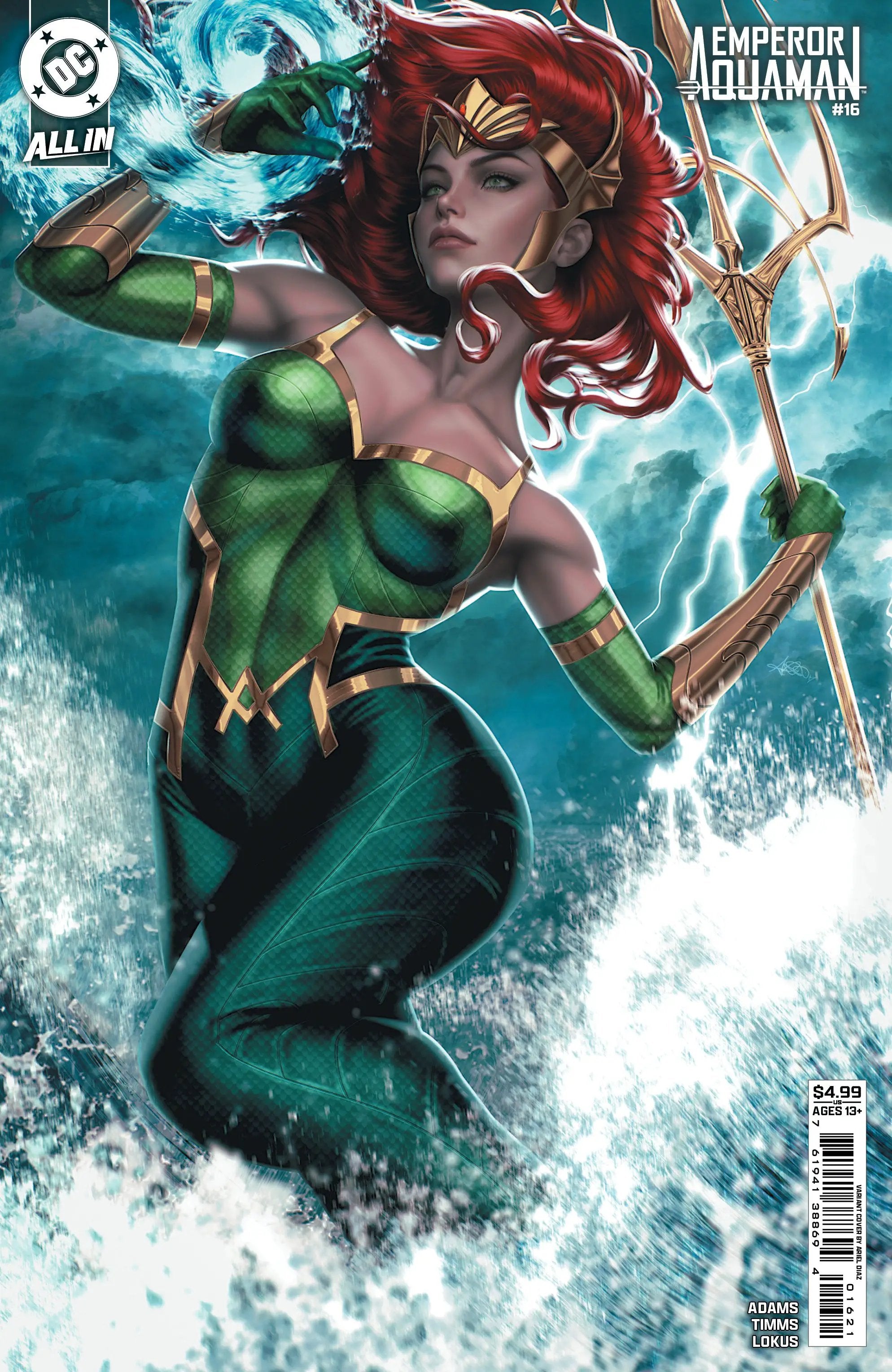 EMPEROR AQUAMAN #16 by Lunar Distribution