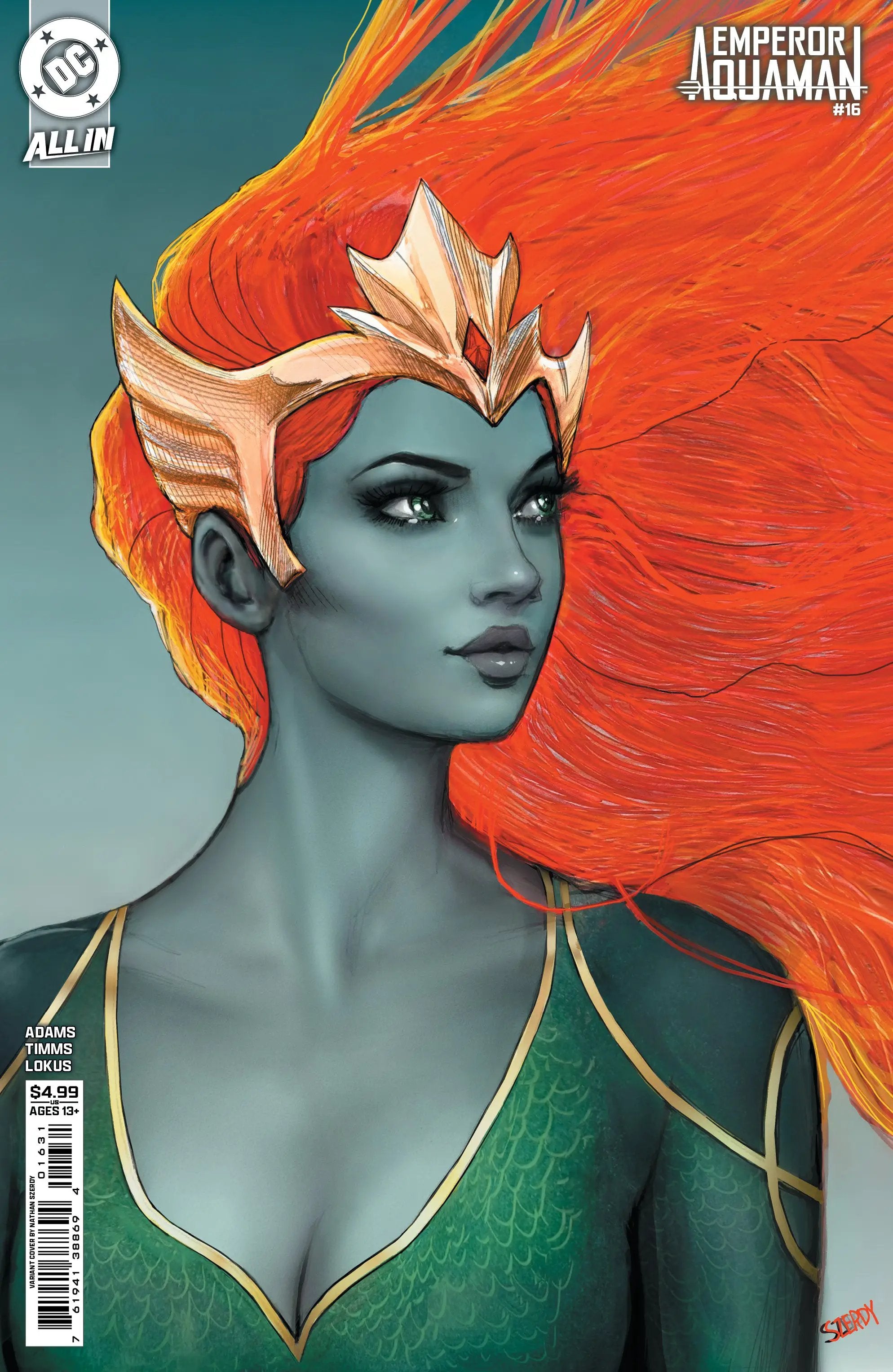 EMPEROR AQUAMAN #16 by Lunar Distribution