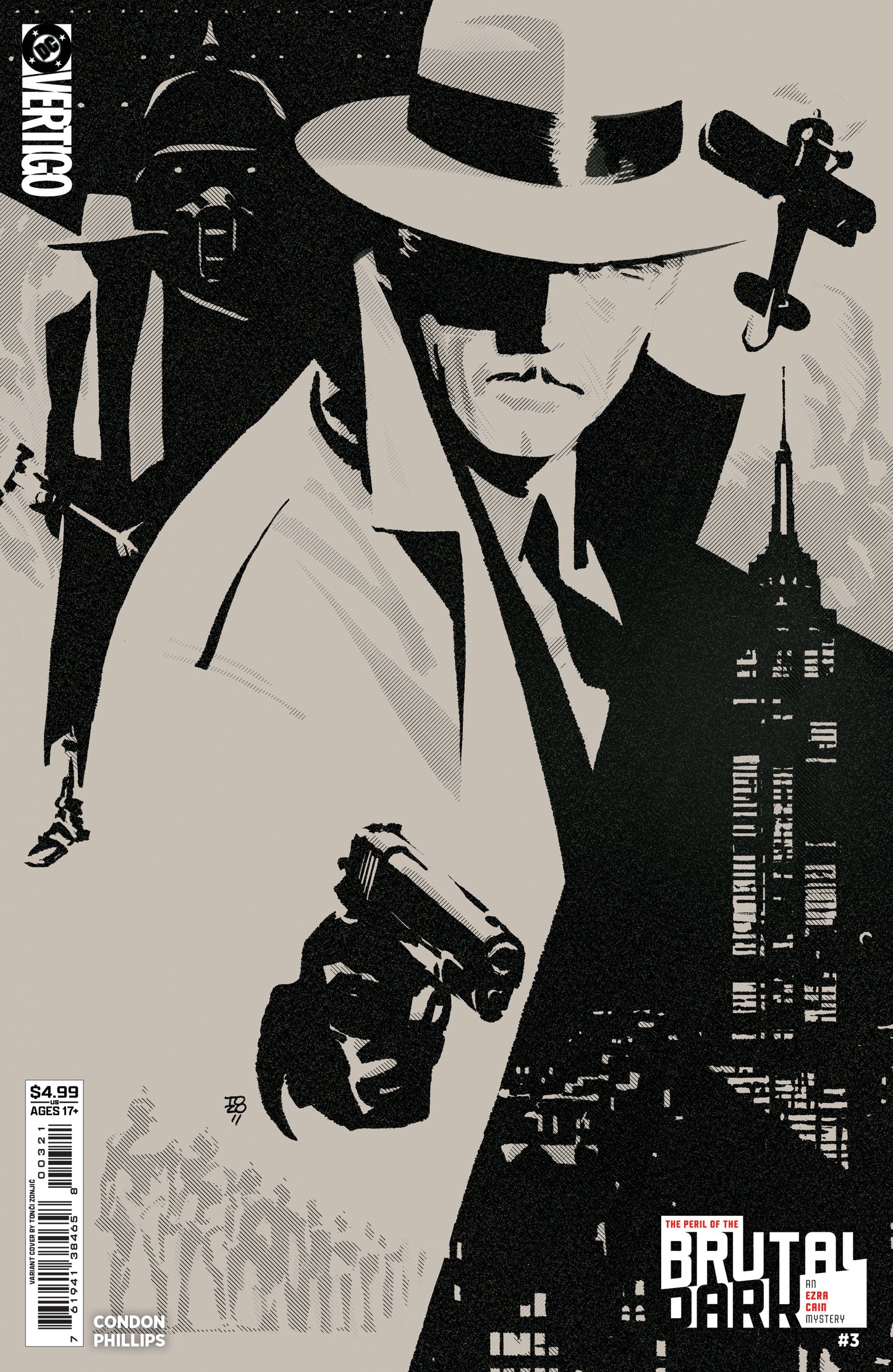 THE PERIL OF THE BRUTAL DARK AN EZRA CAIN MYSTERY #3 (OF 6)