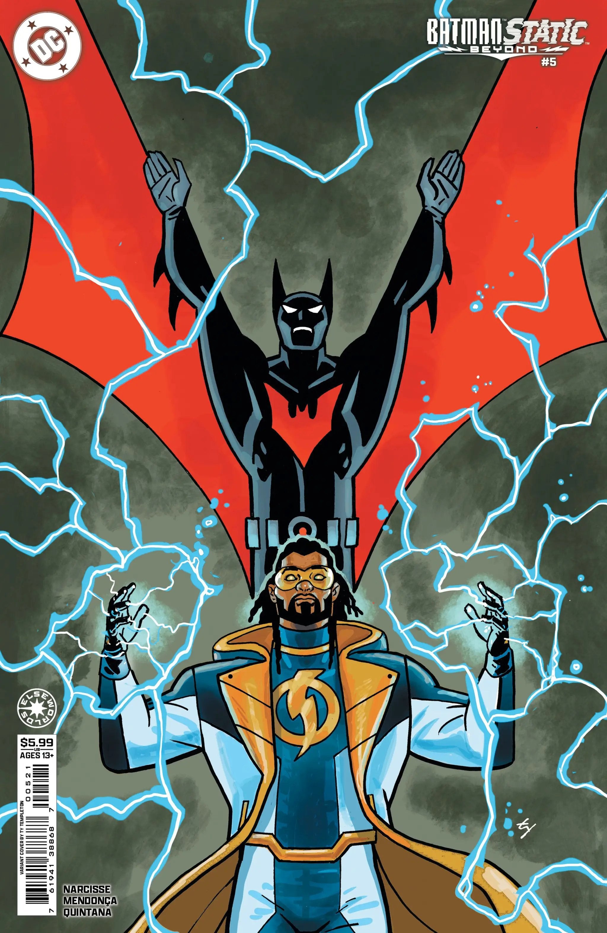BATMAN STATIC BEYOND #5 (OF 6) by Lunar Distribution