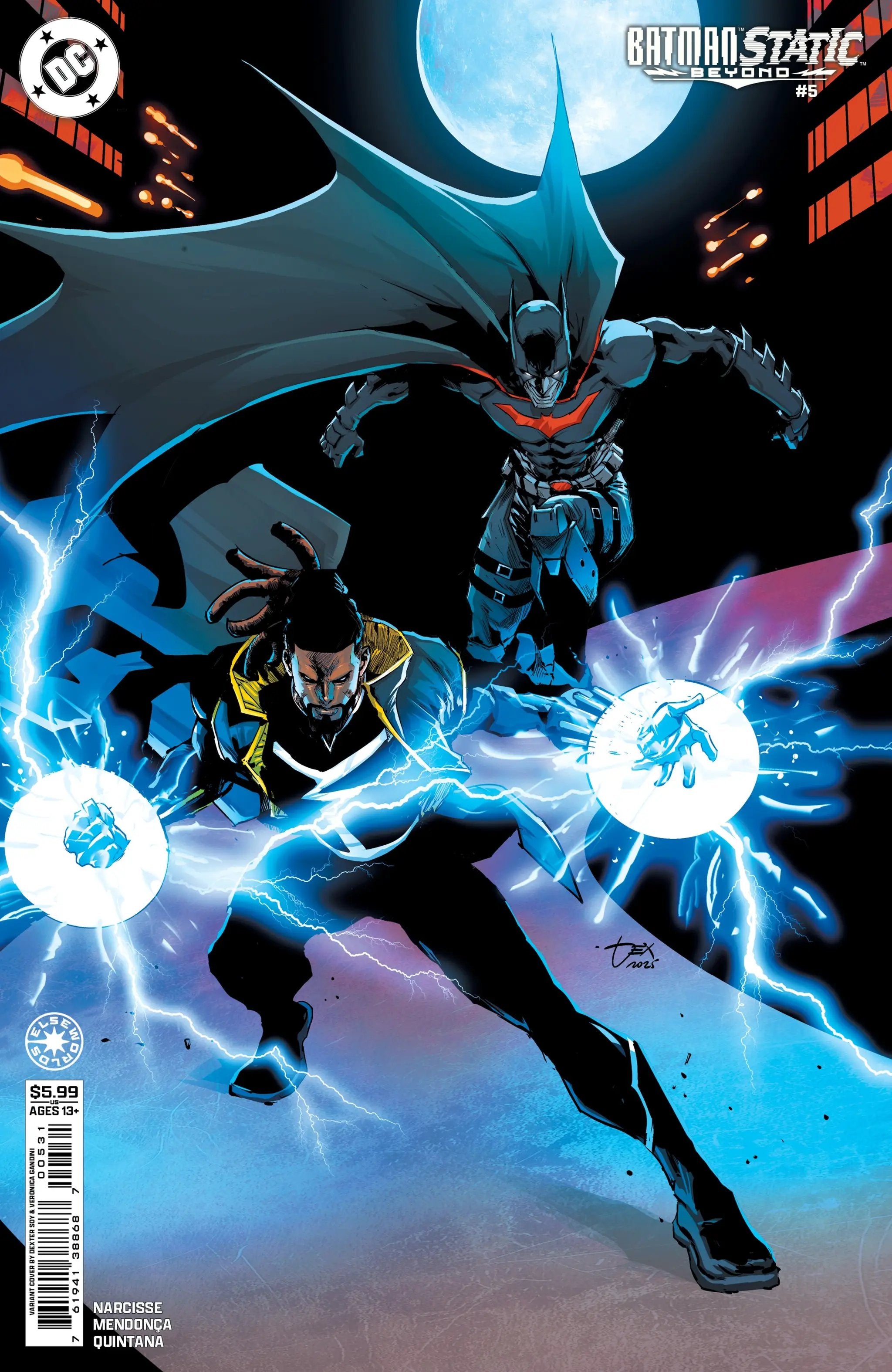 BATMAN STATIC BEYOND #5 (OF 6) by Lunar Distribution