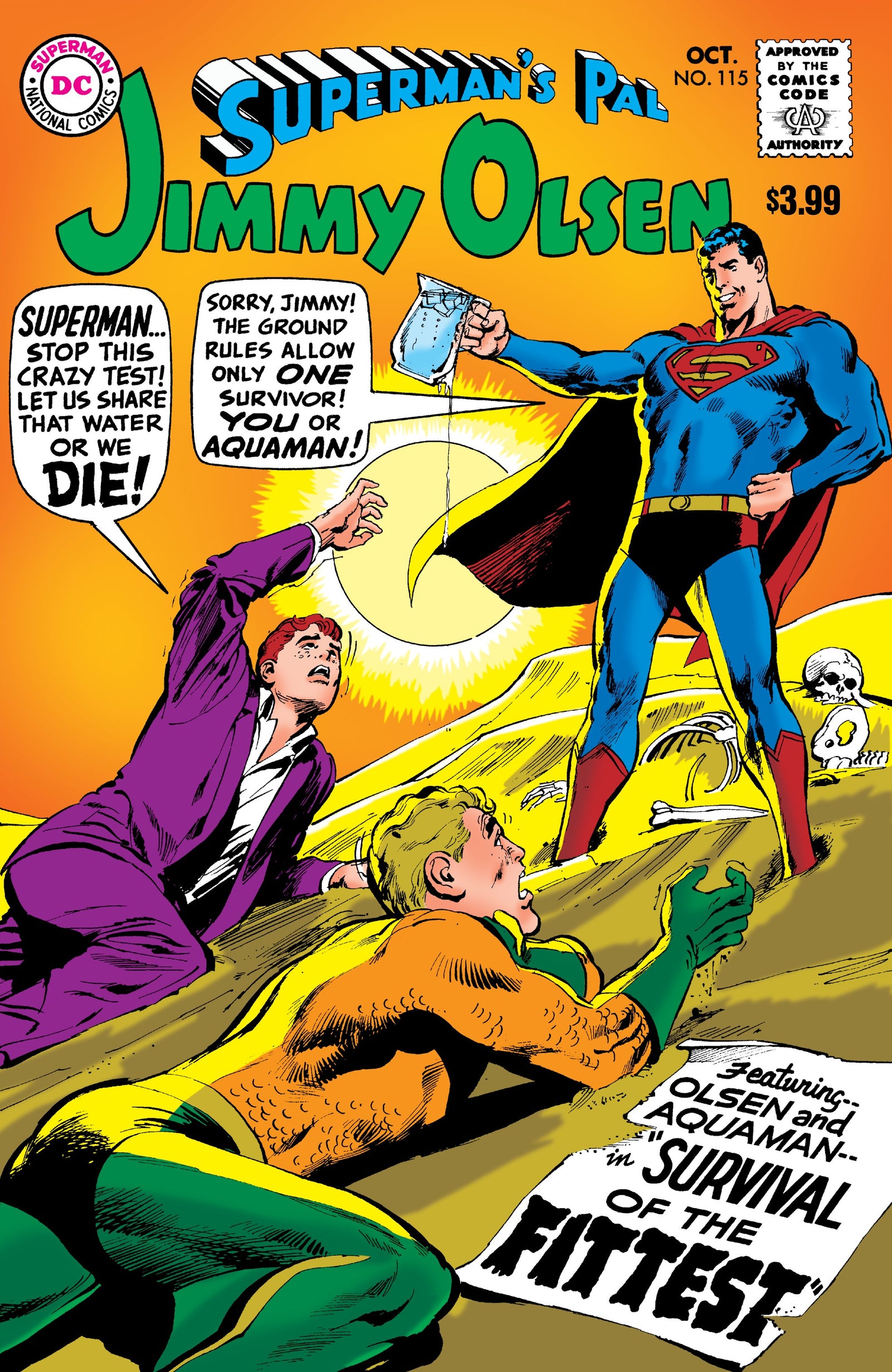 SUPERMANS PAL JIMMY OLSEN #115 FACSIMILE EDITION
