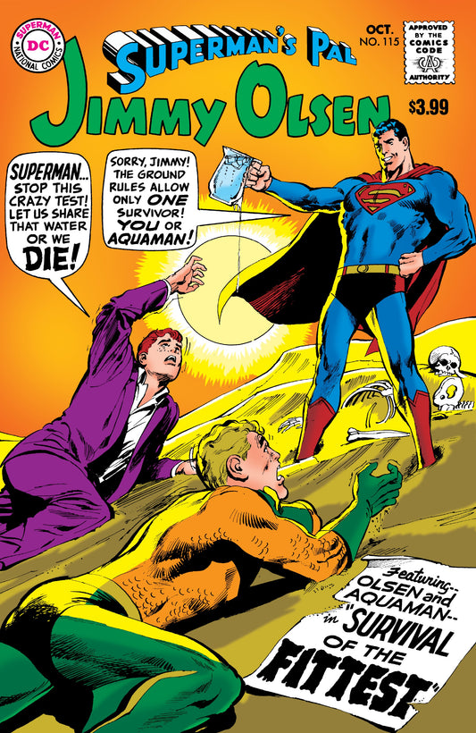 SUPERMANS PAL JIMMY OLSEN #115 FACSIMILE EDITION