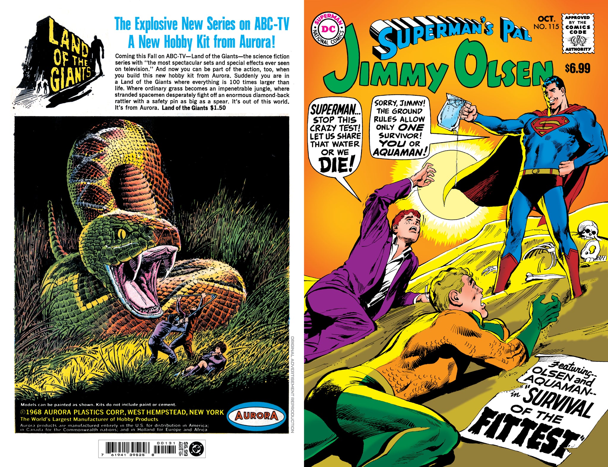 SUPERMANS PAL JIMMY OLSEN #115 FACSIMILE EDITION