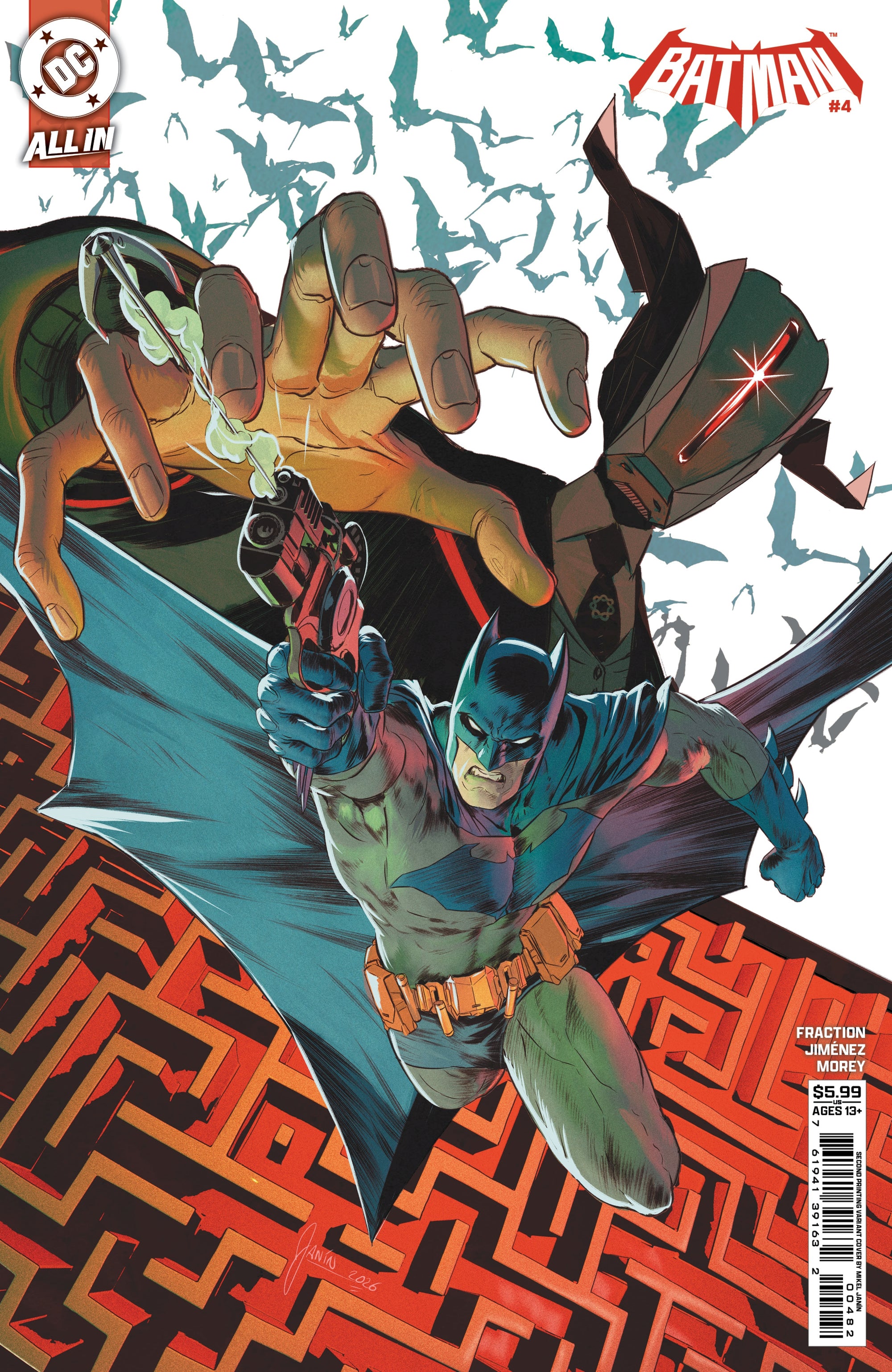 BATMAN #4 Second Printing