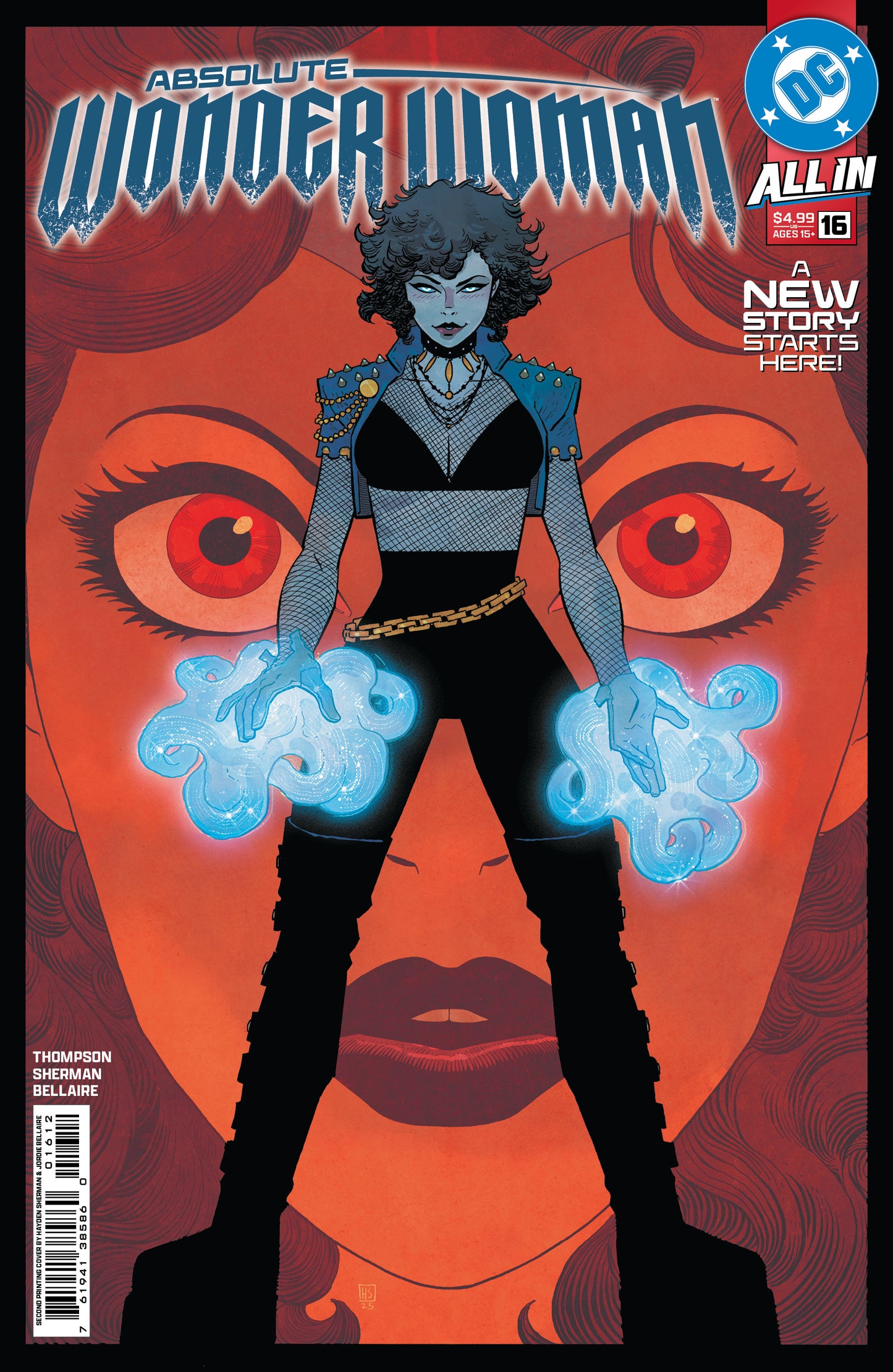 ABSOLUTE WONDER WOMAN #16 Second Printing