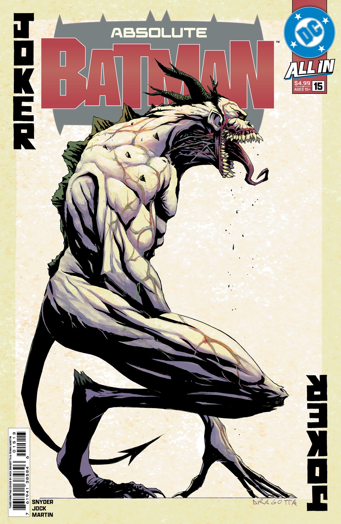 ABSOLUTE BATMAN #15 Third Printing