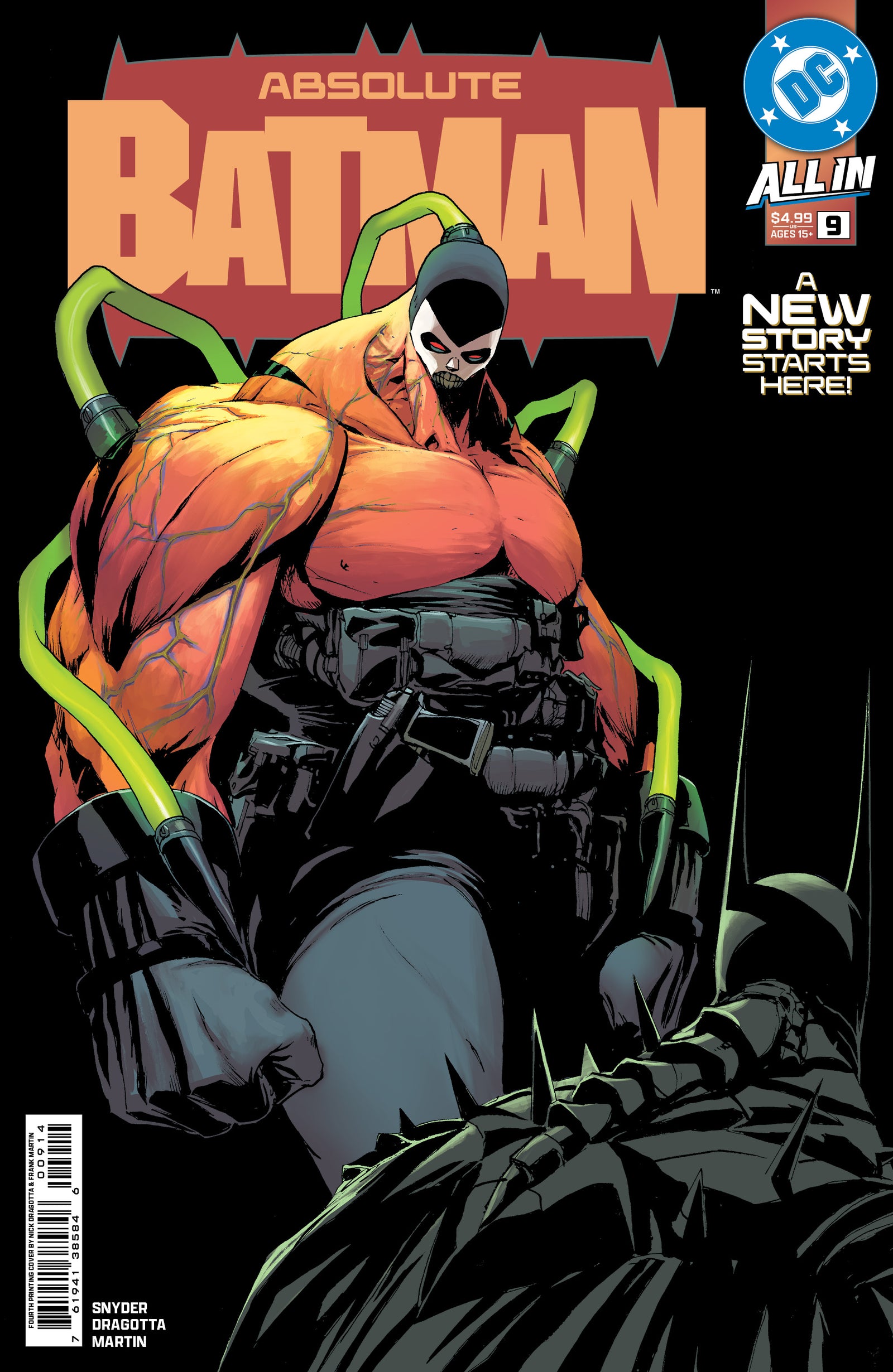 ABSOLUTE BATMAN #9 Fourth Printing
